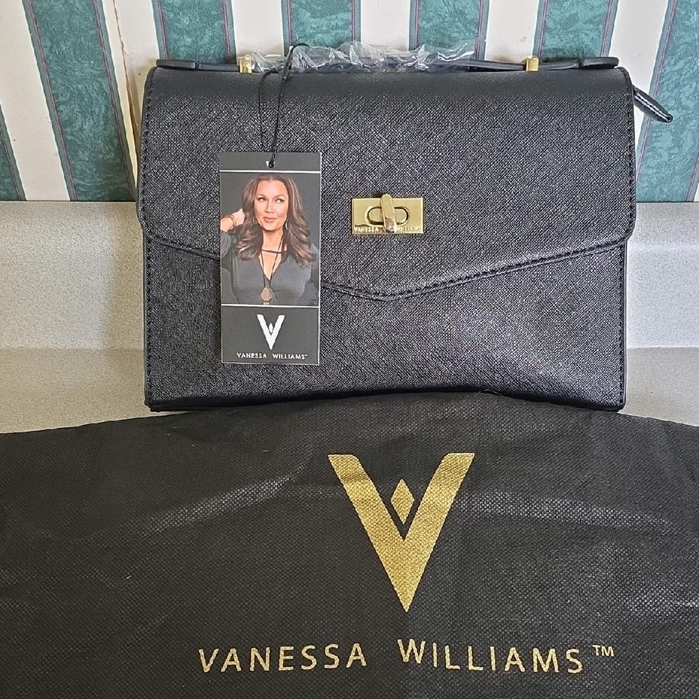 Vanessa Williams Black Crossbody Bag